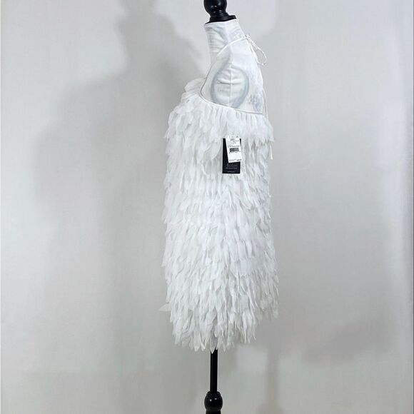 Aidan by Aidan Mattox Trapeze Fringe Dress size 4 - Picture 8 of 13